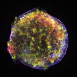 La supernova 1572