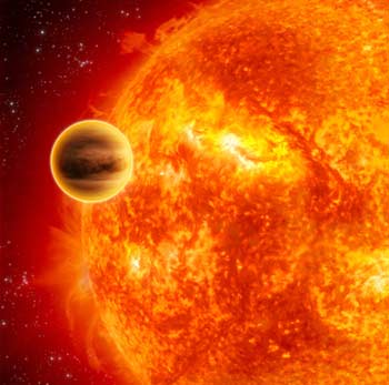 Descobreixen aigua i CO2 en un planeta fora del Sistema Solar