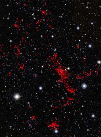 S'ha descobert un gran conjunt de galàxies