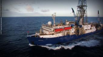 Perforación marina en la Antàrtida