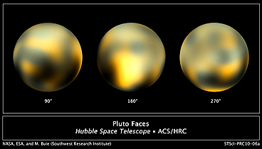 El telescopi "Hubble" desvetlla que Plutó es torna cada vegada més vermell.
