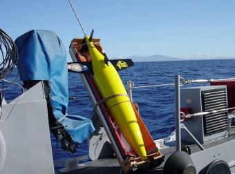Un robot submarino estudia las aguas costeras gallegas