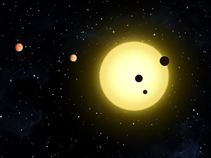 Descobreixen un altre sol amb sis planetes