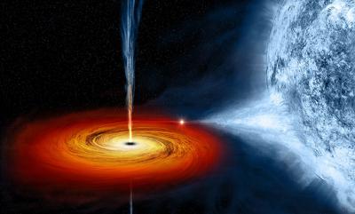 Els astrònom reconstrueixen la historia d'un forat negre