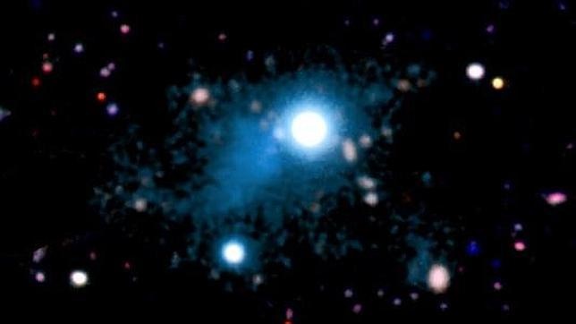 Troben la primera xarxa cosmica que conecta les galàxies