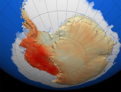 El primer mapa 3D de gel antàrtic