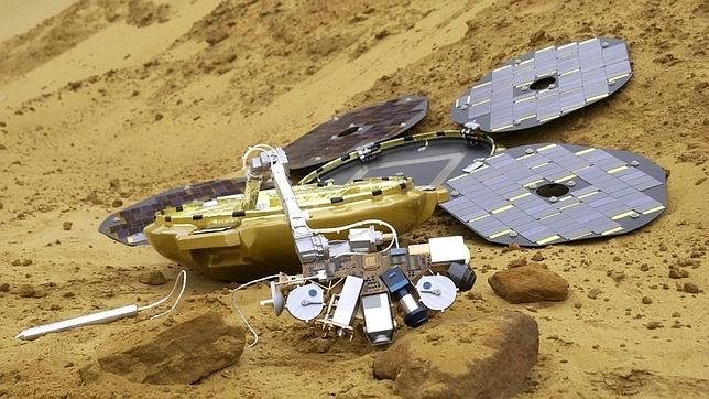 La NASA encuentra al malogrado Beagle 2 en Marte